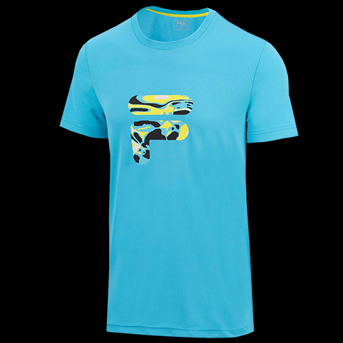 image de Tee-shirt FILA Caleb junior turquoise