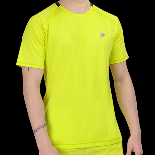 image de Tee-Shirt FILA Cassian Men jaune 