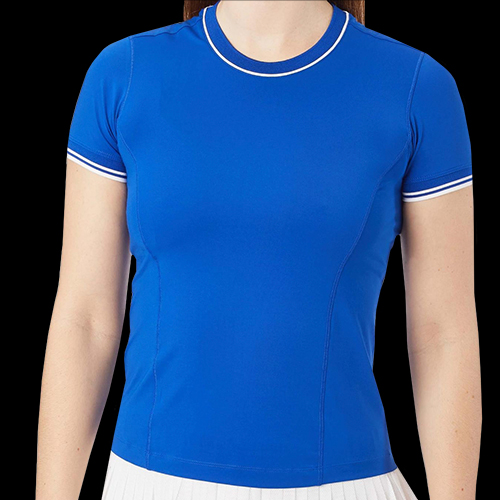 image de Tee-shirt Wilson team seamless lady bleu