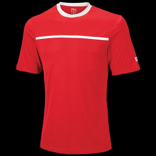 image de Tee-shirt Wilson team men 2017 rouge