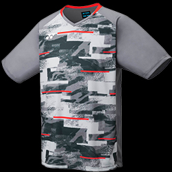 image de Tee-shirt Yonex team yj0034ex junior gris