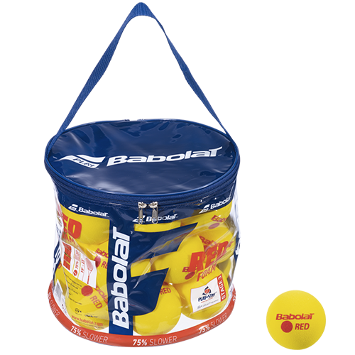 image de Baril de 24 balles Babolat red foam