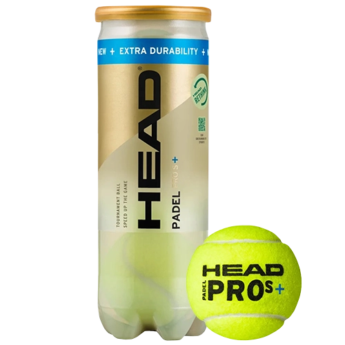 image de Tube de 3 balles de padel HEAD pro S+