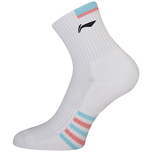 image de Chaussettes Li-Ning AWST060 lady blanc/turquoise