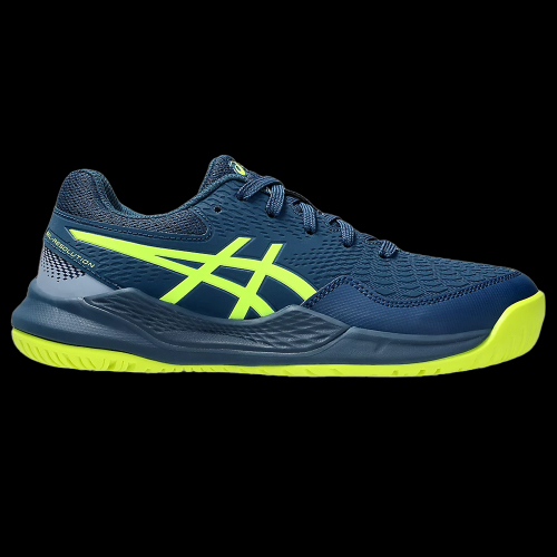 image de ASICS Gel Resolution 9 GS junior marine/jaune
