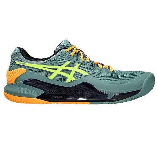 image de ASICS Gel Resolution 9 men padel vert/jaune