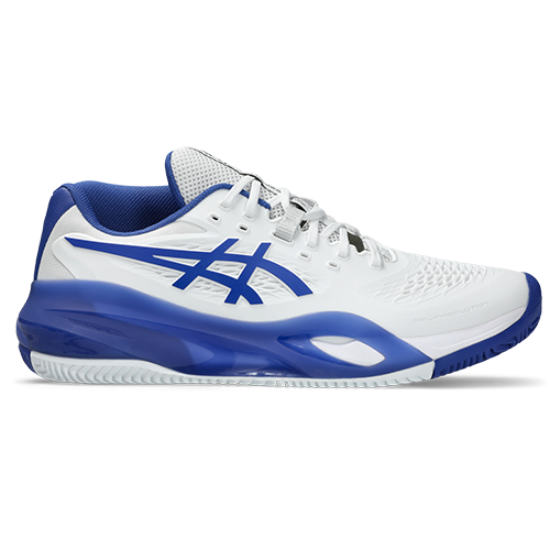 image de ASICS Gel Resolution X clay men blanc/bleu