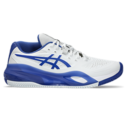 image de ASICS Gel Resolution X clay men blanc/bleu