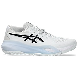 image de ASICS Gel resolution X clay men blanc/noir