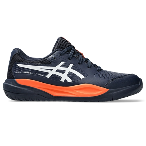 image de ASICS Gel Resolution X GS all court junior marine/orange
