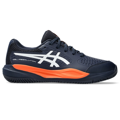 image de ASICS Gel Resolution X GS clay junior marine/orange