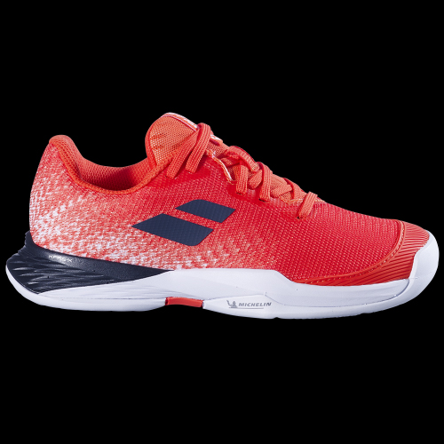 Chaussures Babolat Jet Mach 3 all court junior rouge N tennis