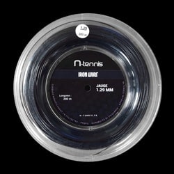 image de Bobine N-Tennis iron wire 1.29 mm noir