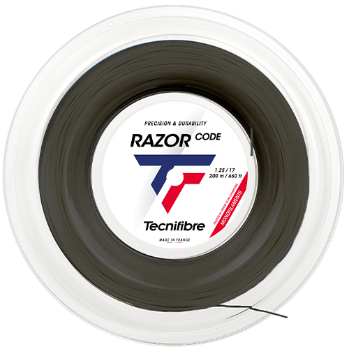 image de Bobine Tecnifibre atp razor code 1.25 mm carbone