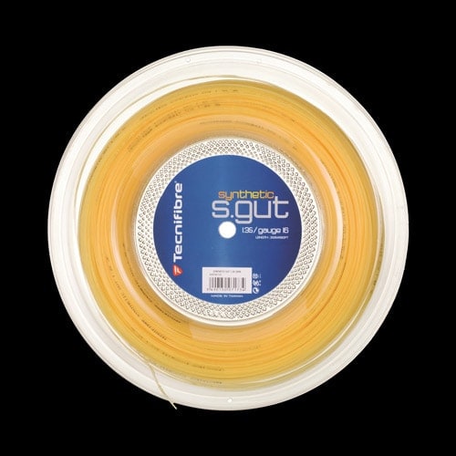 image de Bobine Tecnifibre synthetic gut jaune 1.35 mm