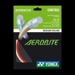 Garniture Yonex bg-aerobite hybride blanche/rouge 