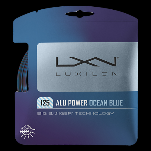 image de Garniture Luxilon big banger alu power ocean blue 1.25mm