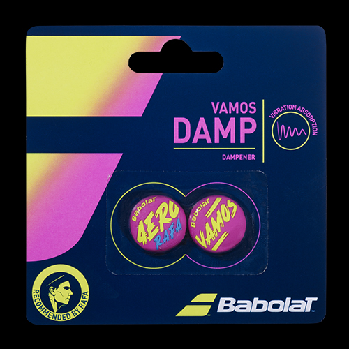 Antivibrateur BABOLAT Custom Damp Noir / Jaune Fluo