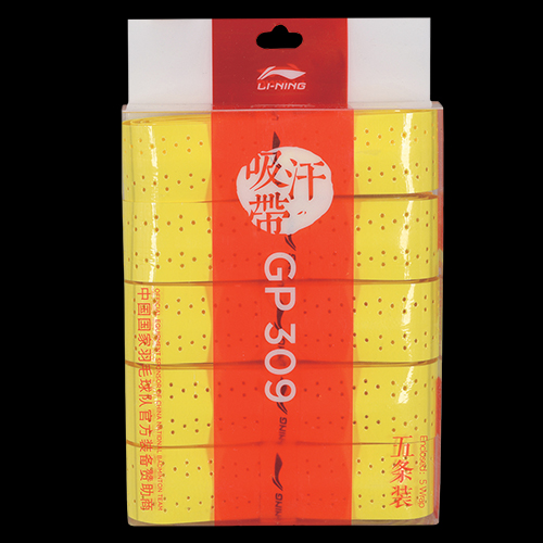 image de Surgrips Li-Ning GP309 x5 jaune