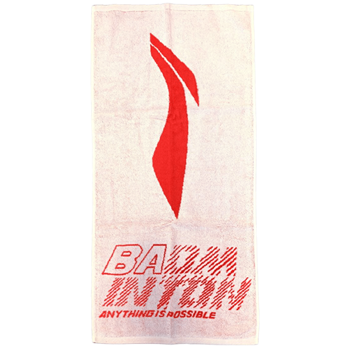 image de Serviette Li-Ning AMJJ014 blanc/rouge