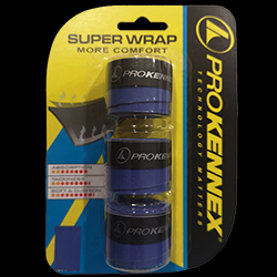 image de Surgrips ProKennex super wrap x3 bleu