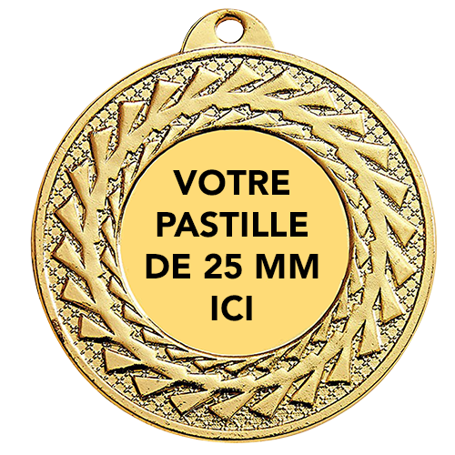 image de Médaille M4009 (45 mm) or