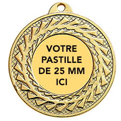 image de Médaille M4009 (45 mm) or