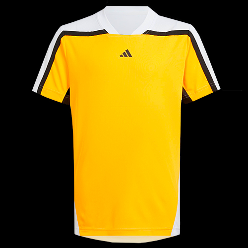 image de Tee-shirt adidas Pro Paris boy jaune/blanc