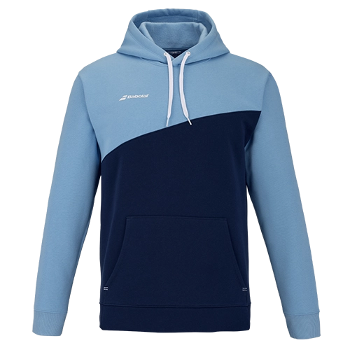 image de Sweat à capuche Babolat Drive mixte marine/bleu