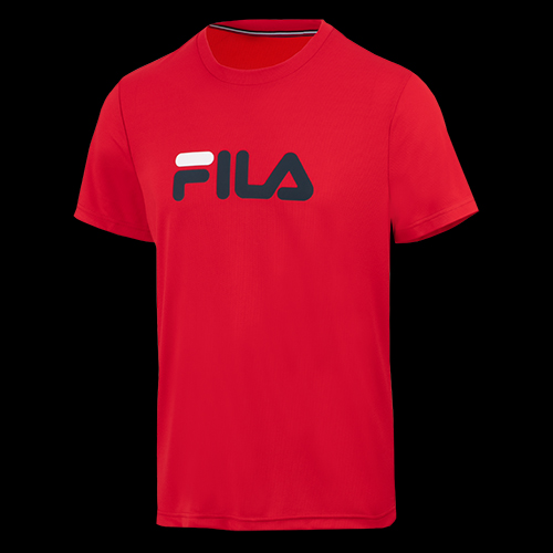 image de Tee-shirt FILA logo junior rouge