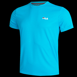 image de Tee-shirt FILA logo small men turquoise