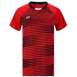 image de Tee-shirt FZ FORZA leam lady rouge/noir