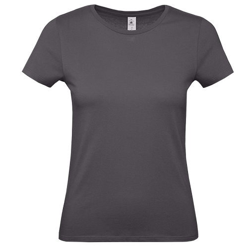 image de Tee-shirt B&C #E150 lady gris foncé