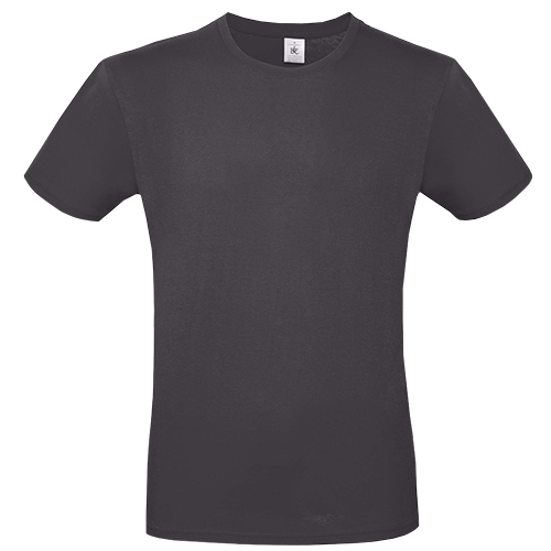 image de Tee-shirt B&C #E150 men gris foncé