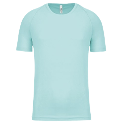 image de Tee-shirt PROACT PA445 junior bleu menthe