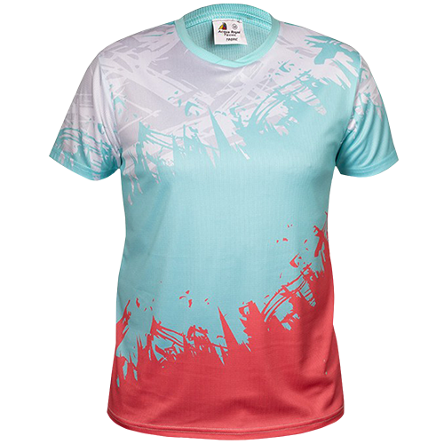 image de Tee-shirt Acqua Royal Tropic mixte turquoise