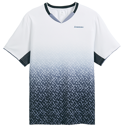 image de Tee-shirt Kawasaki K1C02-C1010 men blanc/gris