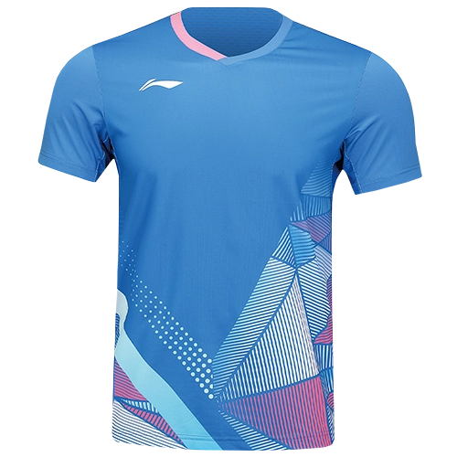 image de Tee-shirt Li-Ning AAYU129 men bleu