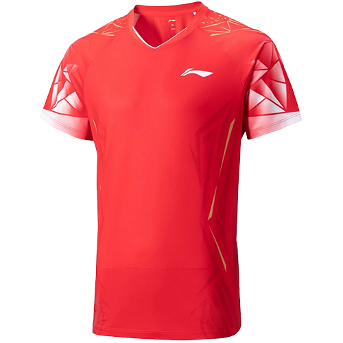 image de Tee-shirt Li-Ning AAYV021 mixte rouge