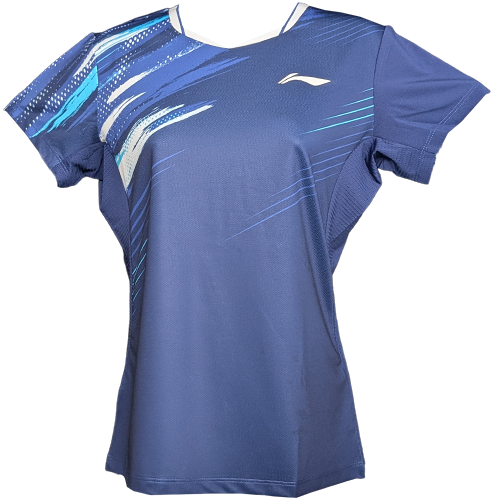 image de Tee-shirt Li-Ning AAYV048 lady marine