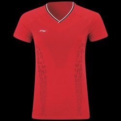 image de Tee-shirt Li-Ning aayp098 world championships 2019 edition lady rouge