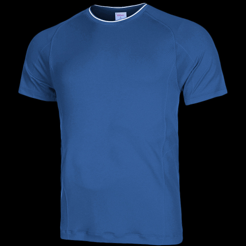 image de Tee-shirt Wilson team crew seamless men bleu