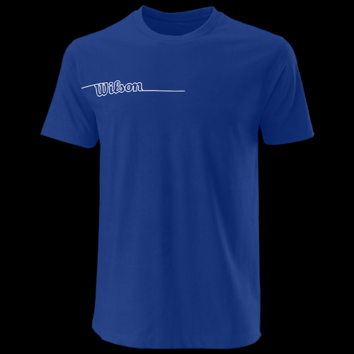 image de Tee-shirt Wilson team II tech men bleu