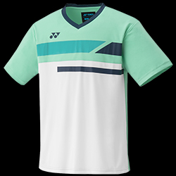 image de Tee-shirt Yonex team yj0029ex junior vert/blanc