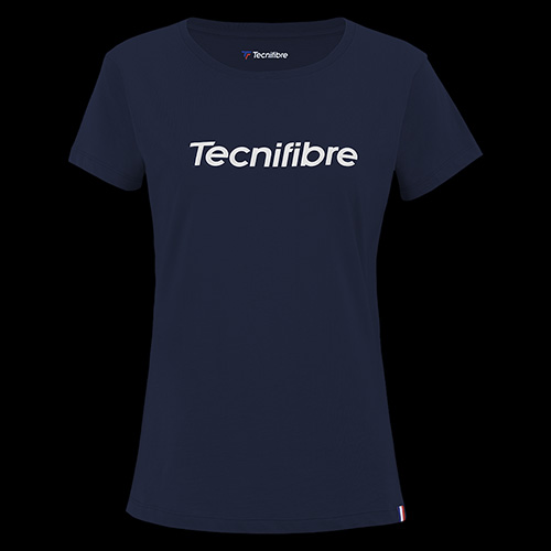 image de Tee-shirt Tecnifibre team cotton girl marine