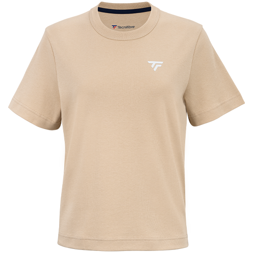 image de Tee-shirt Tecnifibre graphic lady beige