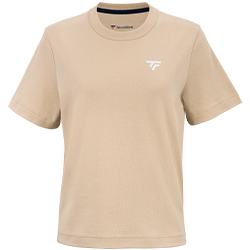 image de Tee-shirt Tecnifibre graphic lady beige