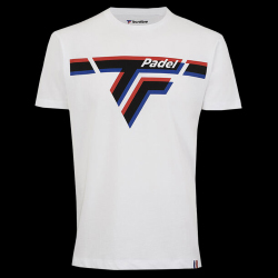 image de Tee-shirt Tecnifibre Padel unisex blanc