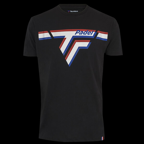 image de Tee-shirt Tecnifibre Padel unisex noir