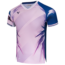 image de Tee-shirt VICTOR T-50007 CPS IB men rose/marine